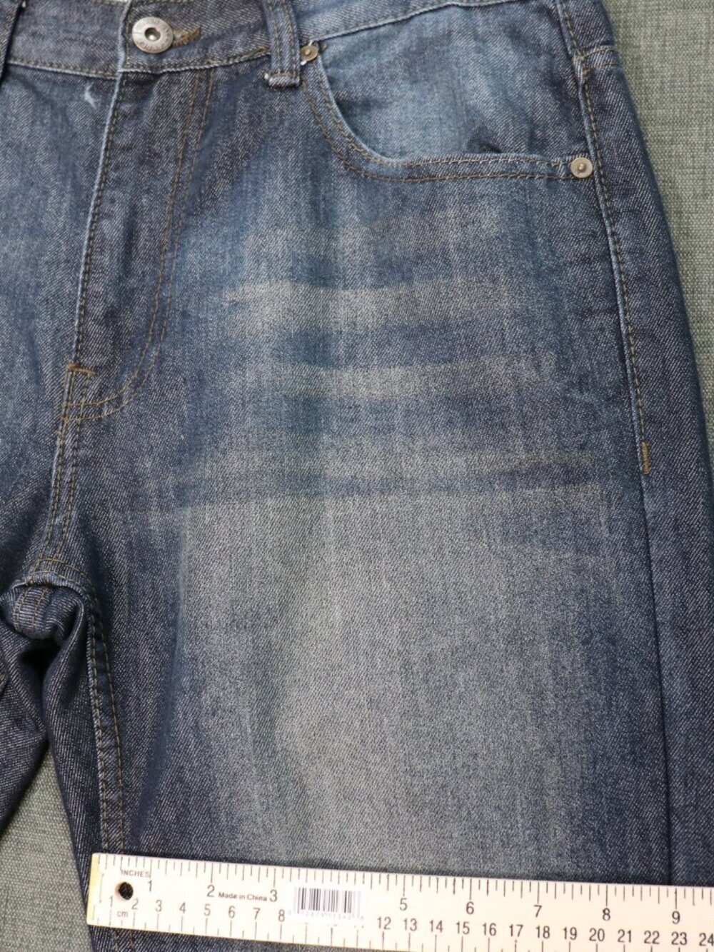 Colours Alexander Julian Mens Jeans 32x*30 Medium Wash Relaxed Straight Denim - Picture 11 of 12